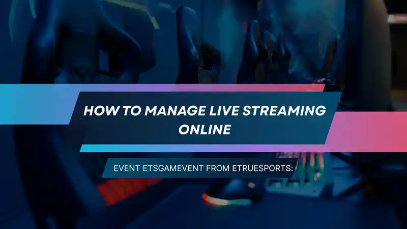 online event etsgamevent from etruesports
